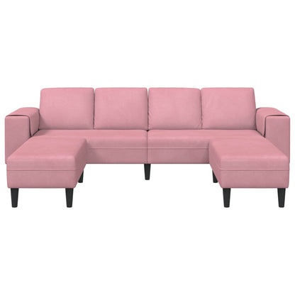 Woonkamer Bank 3 Pcs Roze