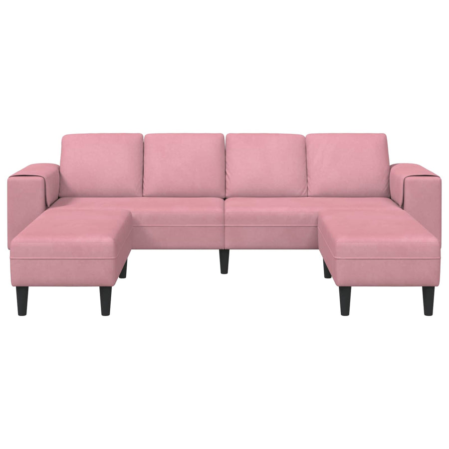 Woonkamer Bank 3 Pcs Roze