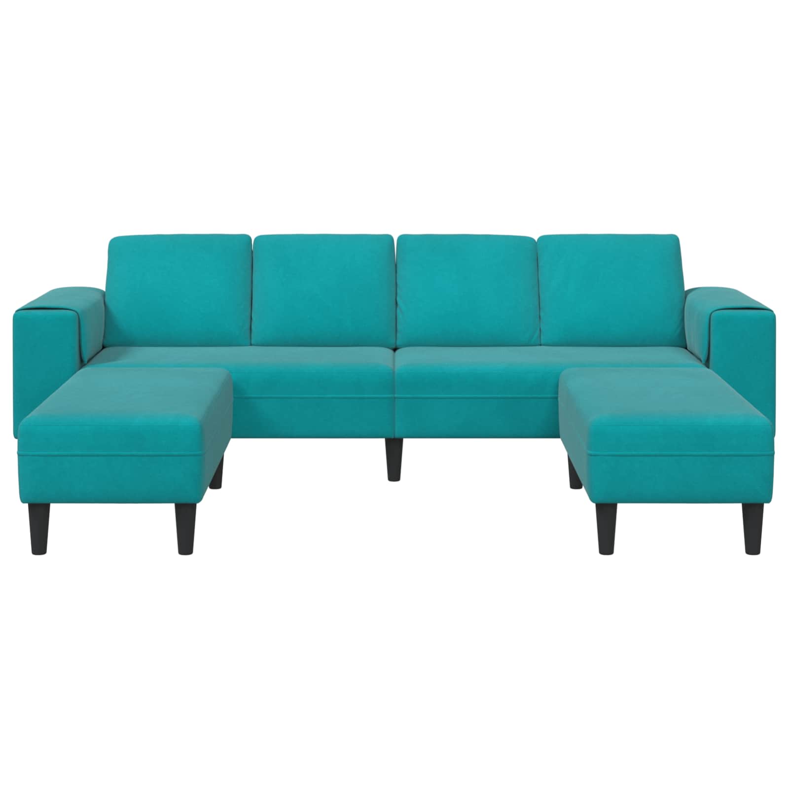 Woonkamer Bank 3 Pcs Turquoise
