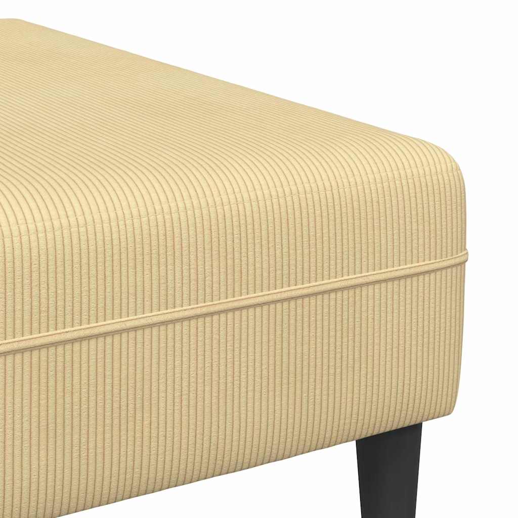 Stoffen Bank met kussen Grijs groen Katoenen stof