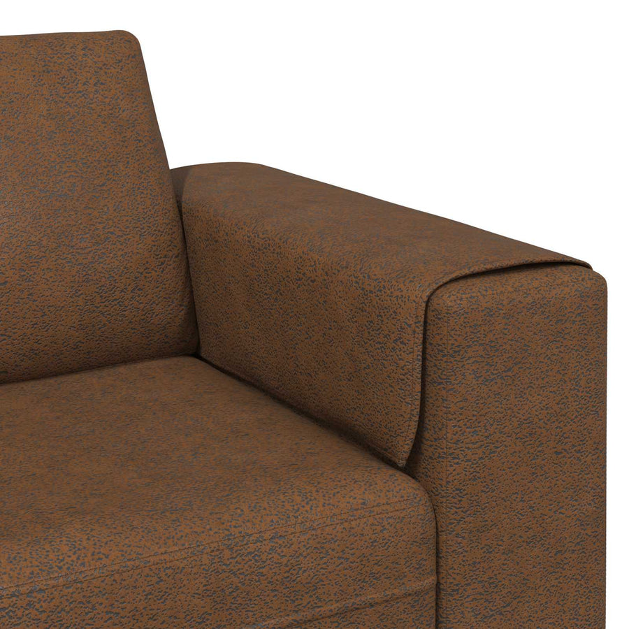 Woonkamer Bank 3 Pcs Bruin