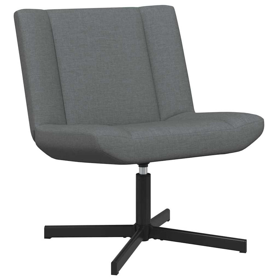 Draaistoel Donkergrijs 63 x 75 x 76 cm Stof