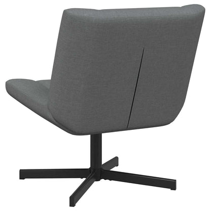 Draaistoel Donkergrijs 63 x 75 x 76 cm Stof