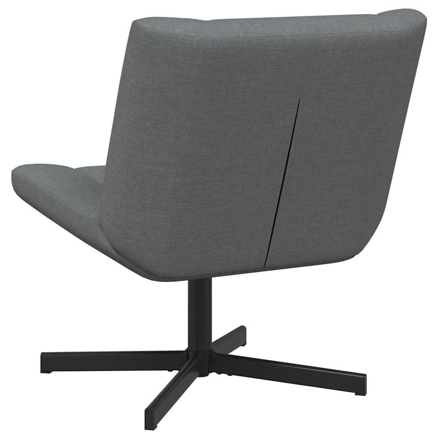 Draaistoel Donkergrijs 63 x 75 x 76 cm Stof