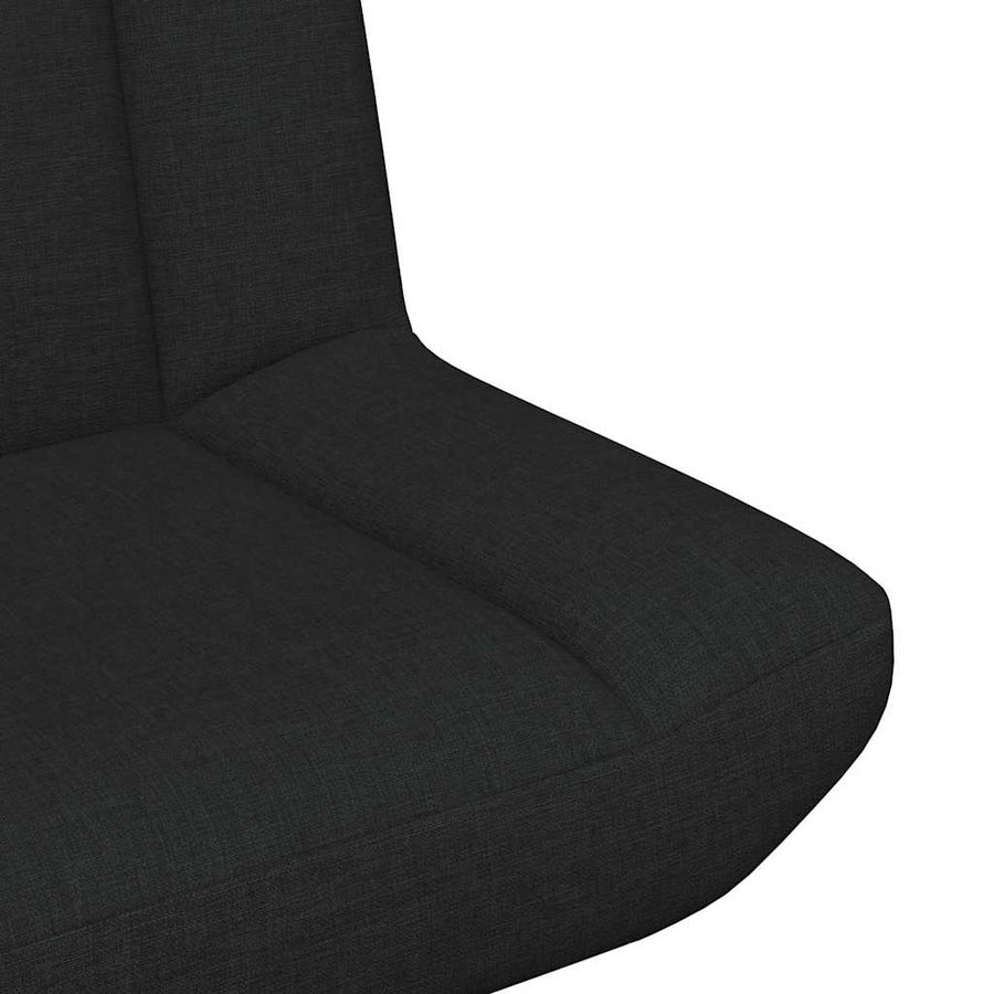 Draaistoel Zwart 63 x 75 x 76 cm Stof