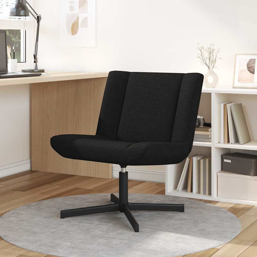 Draaistoel Zwart 63 x 75 x 76 cm Stof