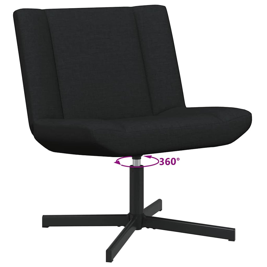 Draaistoel Zwart 63 x 75 x 76 cm Stof