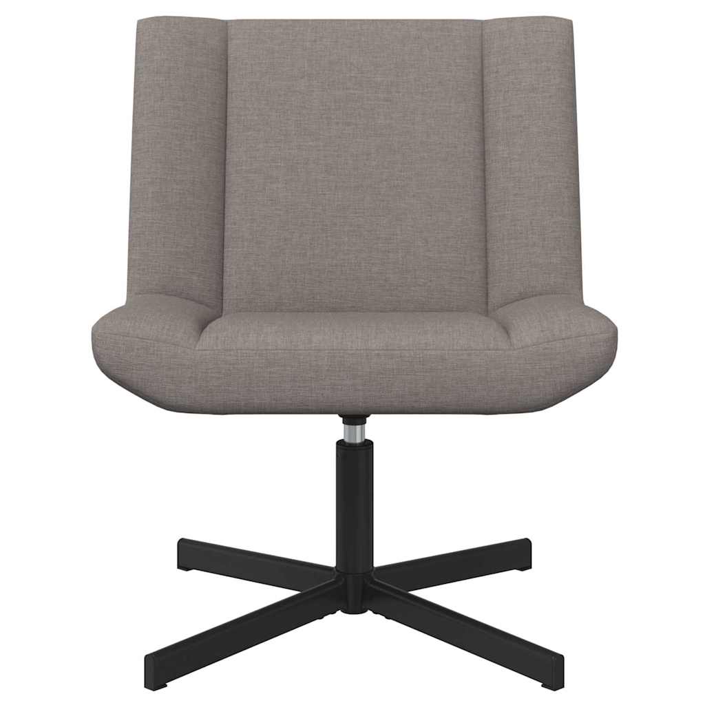 Draaistoel Taupe 63 x 75 x 76 cm Stof