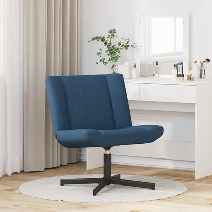 Draaistoel Blauw Stof