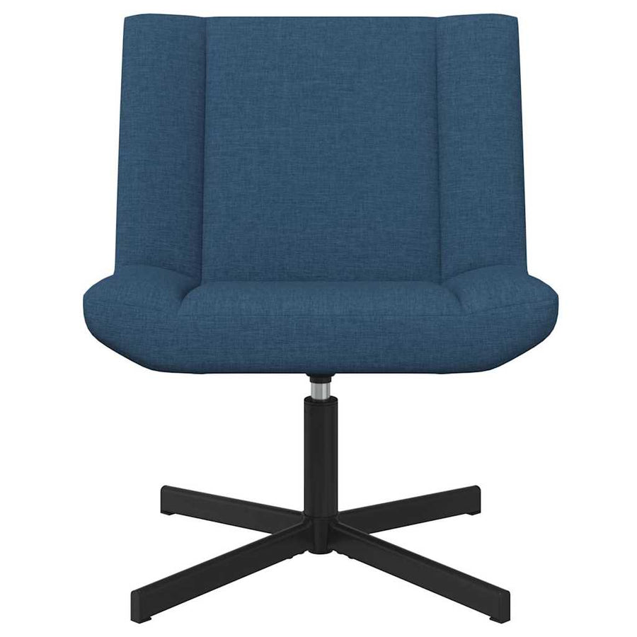 Draaistoel Blauw Stof