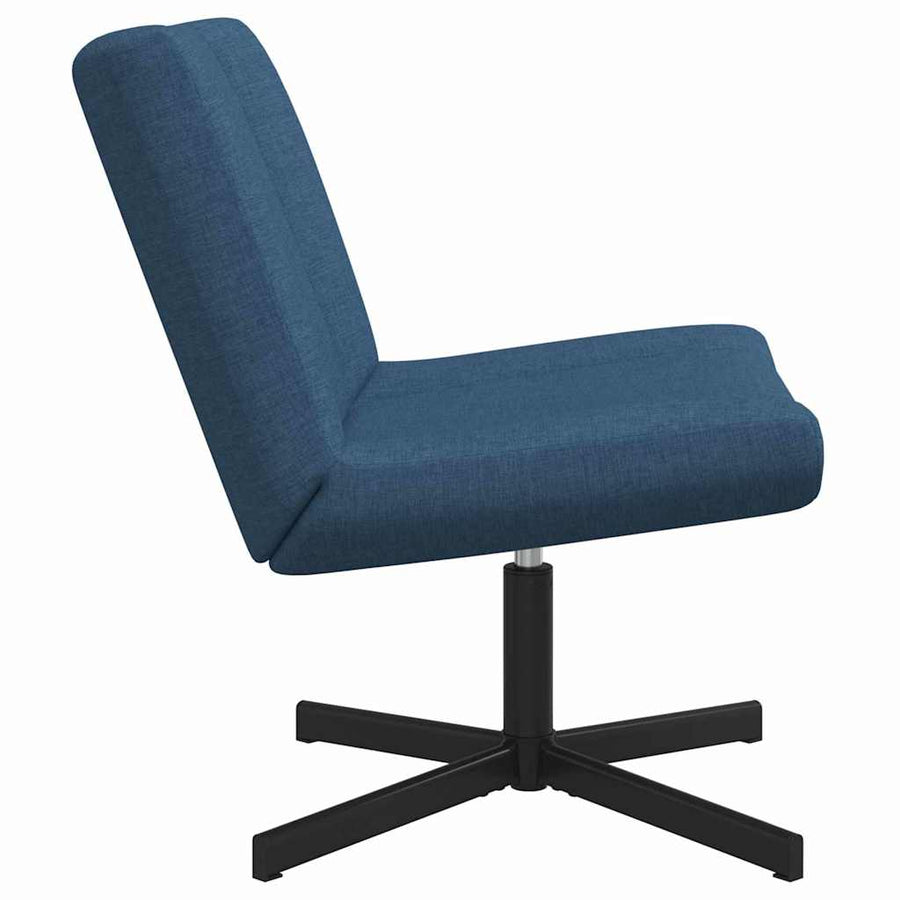 Draaistoel Blauw Stof