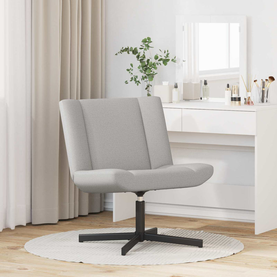 Draaistoel Wolkengrijs 63 x 75 x 76 cm Stof