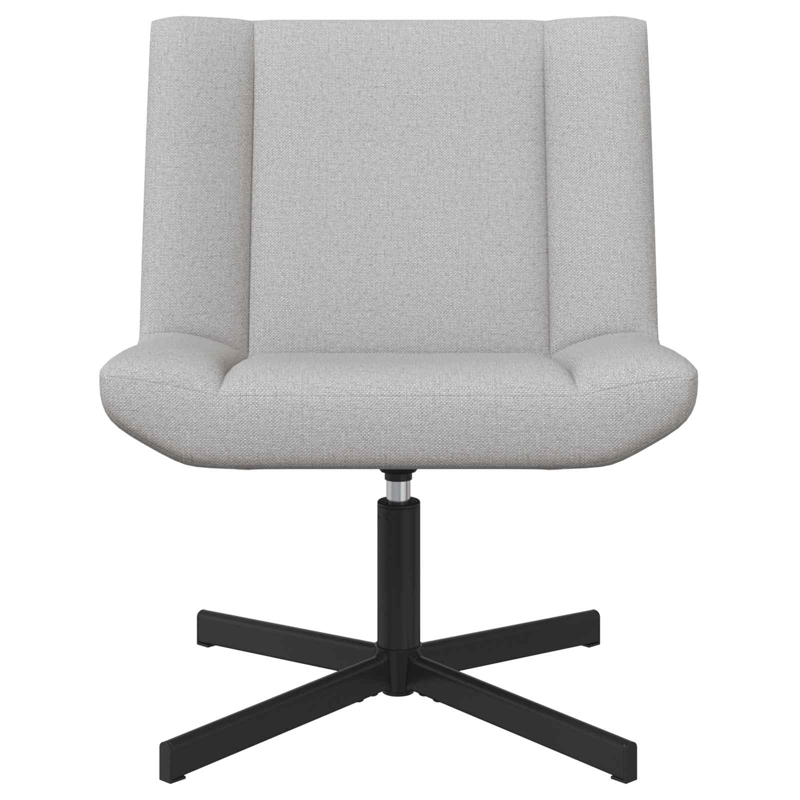 Draaistoel Wolkengrijs 63 x 75 x 76 cm Stof