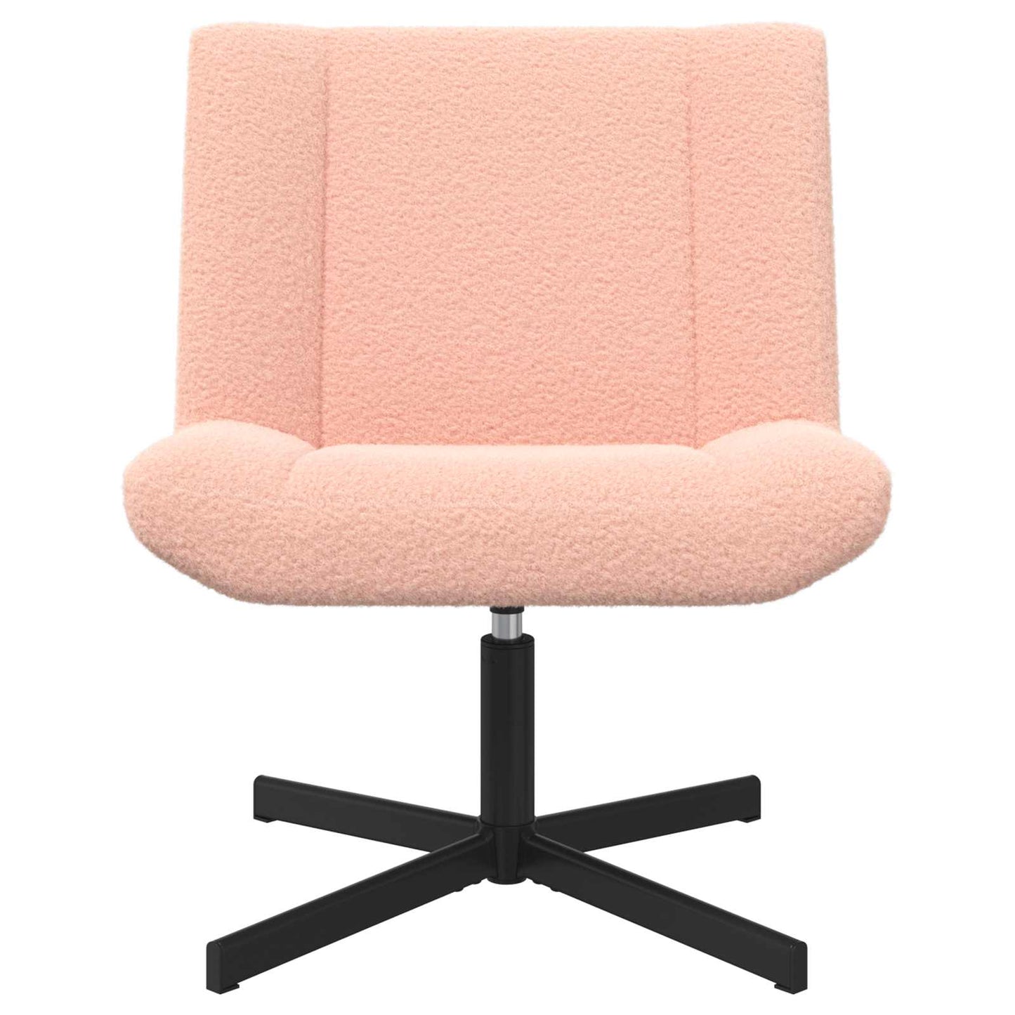 Draaistoel Roze 63 x 75 x 76 cm Schapenvacht