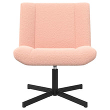 Draaistoel Roze 63 x 75 x 76 cm Schapenvacht