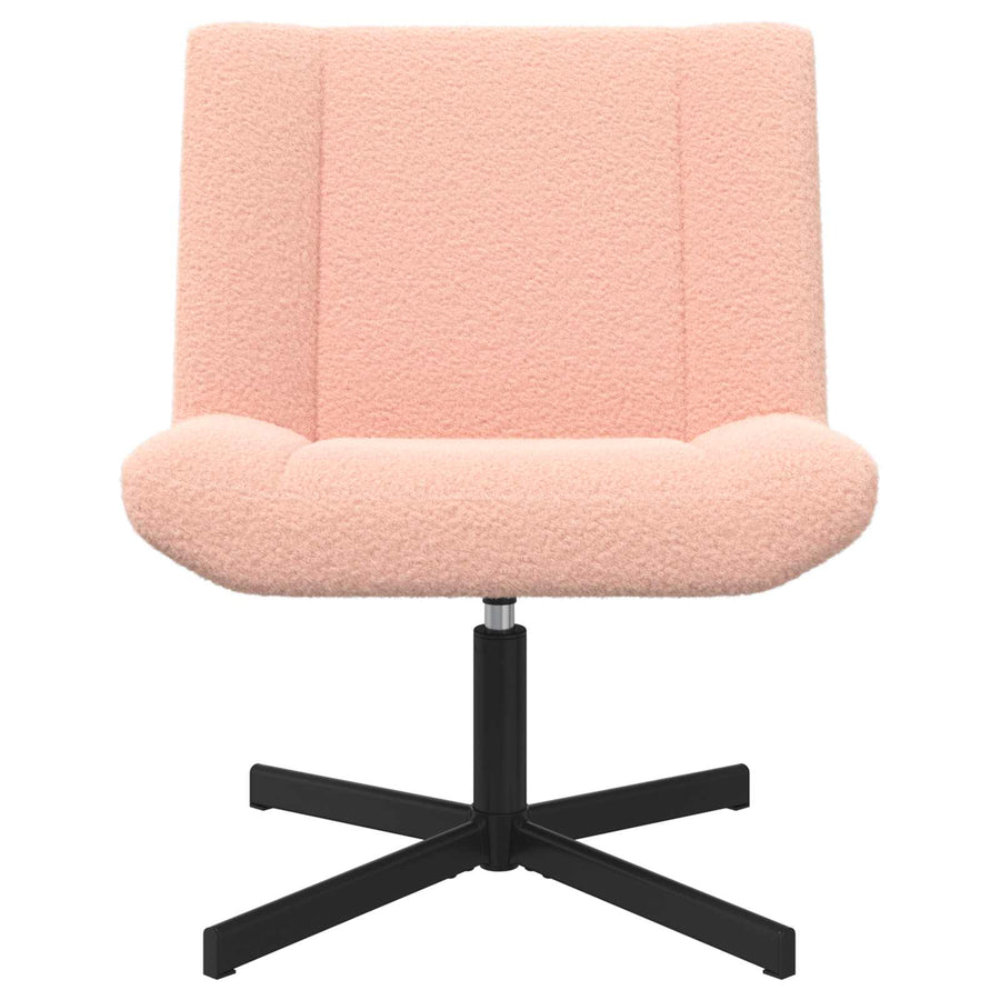 Draaistoel Roze 63 x 75 x 76 cm Schapenvacht