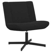 Draaistoel Zwart 63 x 75 x 76 cm Schapenvacht
