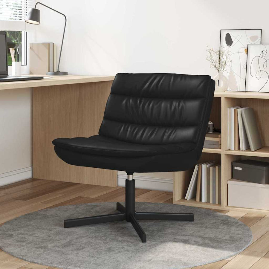 Draaistoel Zwart 63 x 75 x 76 cm PU