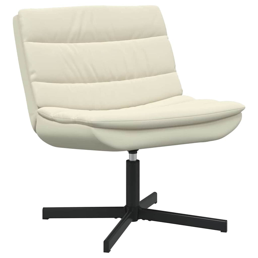 Draaistoel Crème 63 x 75 x 76 cm PU