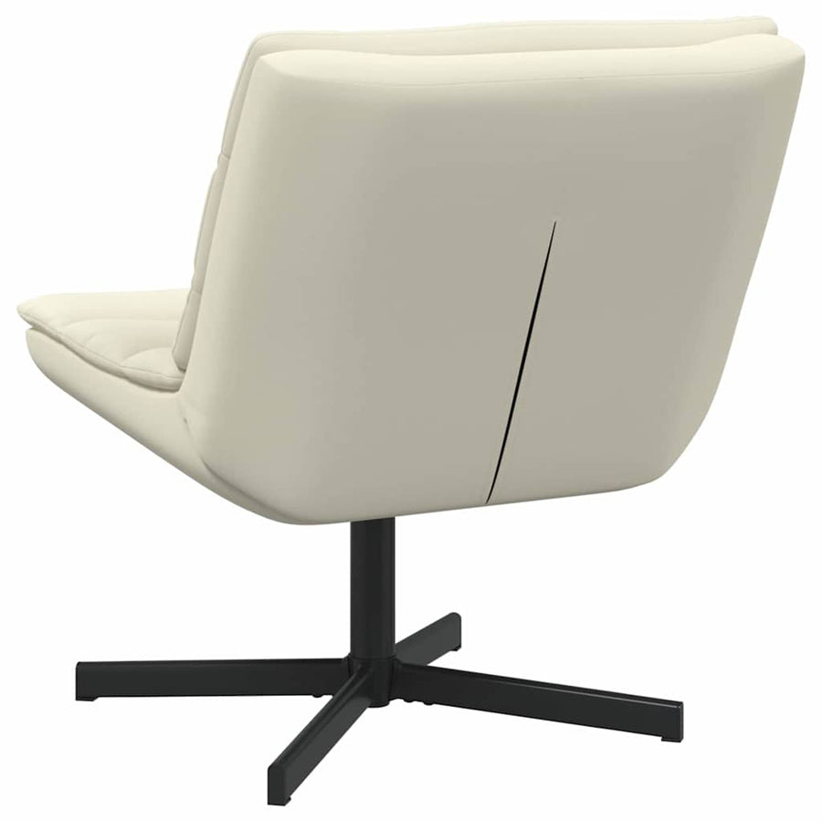 Draaistoel Crème 63 x 75 x 76 cm PU