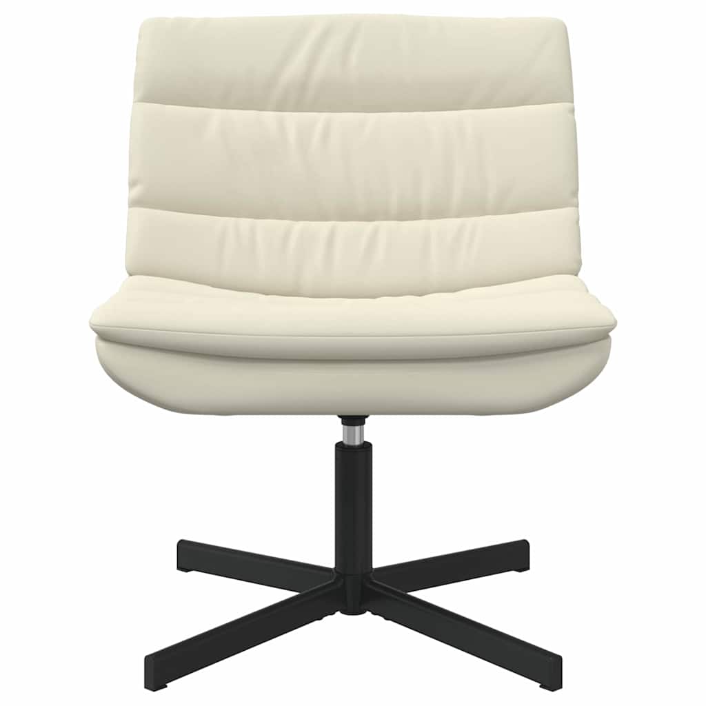 Draaistoel Crème 63 x 75 x 76 cm PU