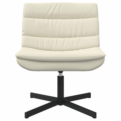 Draaistoel Crème 63 x 75 x 76 cm PU