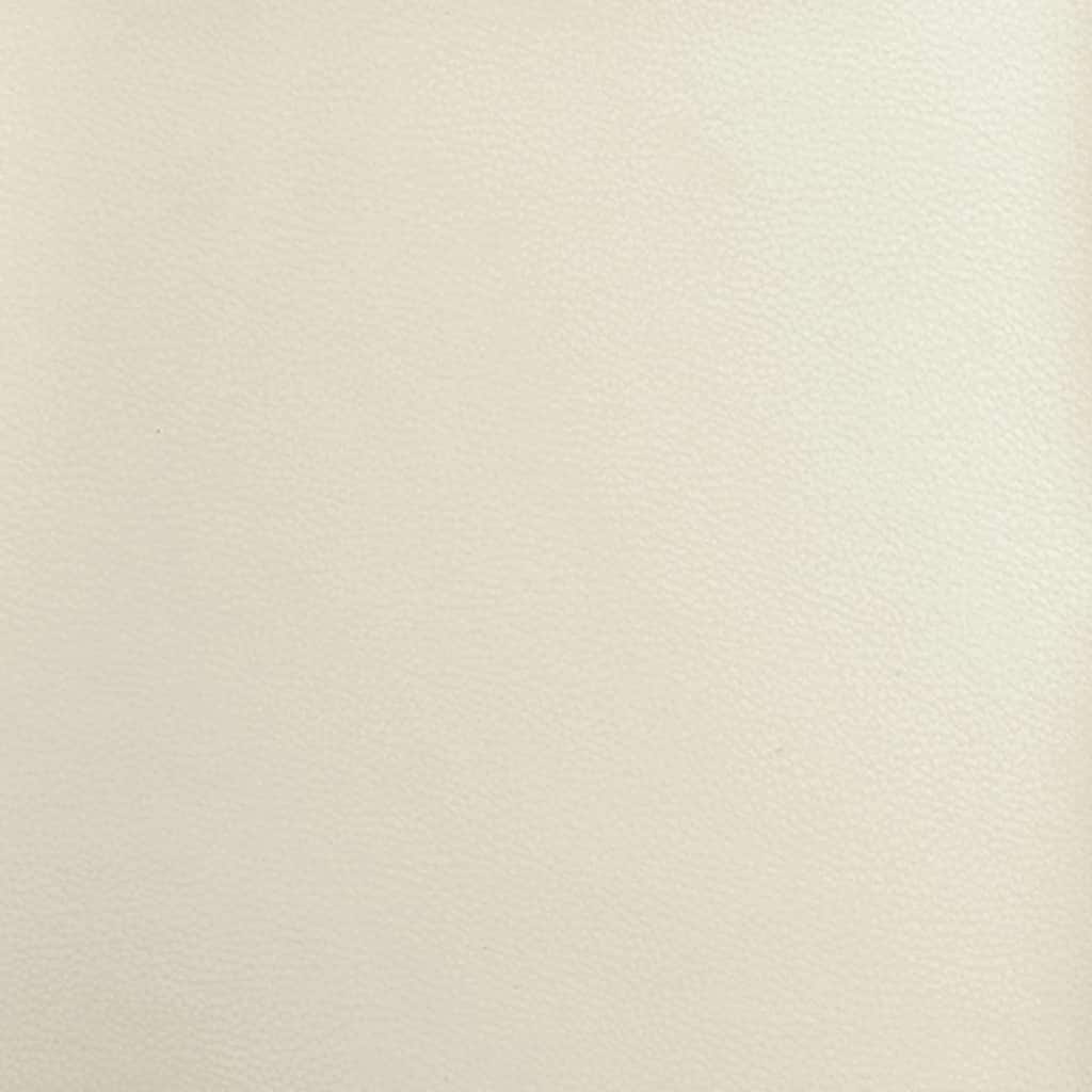Draaistoel Crème 63 x 75 x 76 cm PU