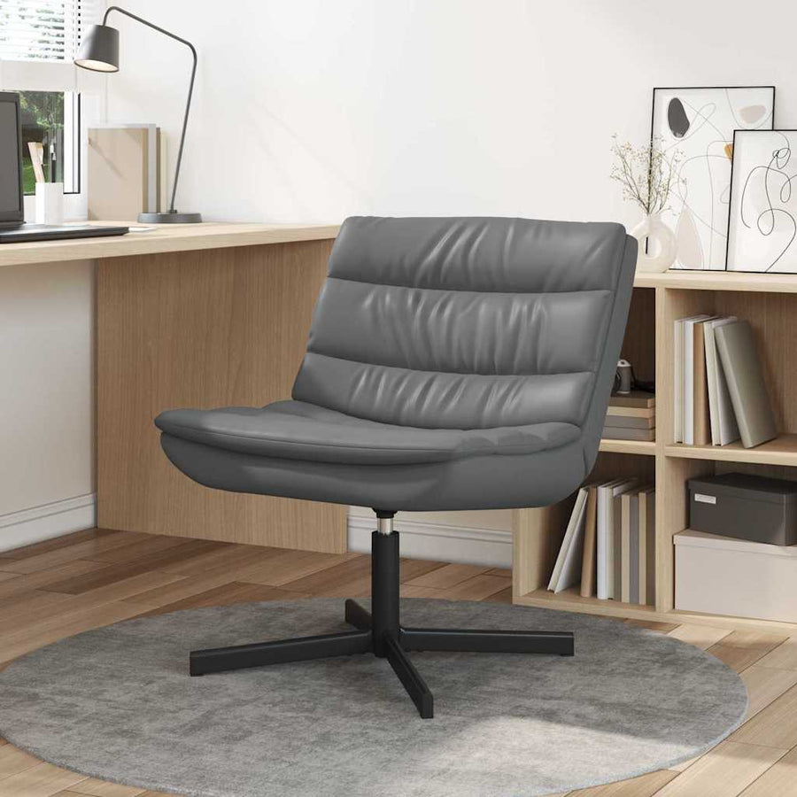 Draaistoel Grijs 63 x 75 x 76 cm PU