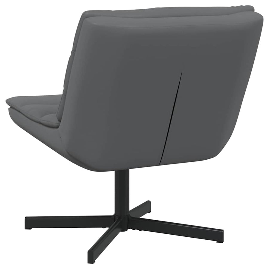 Draaistoel Grijs 63 x 75 x 76 cm PU
