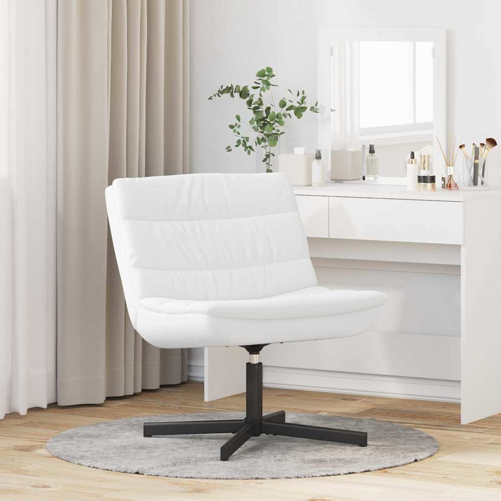 Draaistoel Wit 63 x 75 x 76 cm PU
