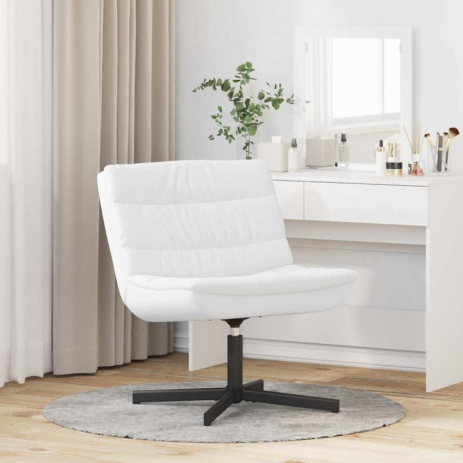 Draaistoel Wit 63 x 75 x 76 cm PU