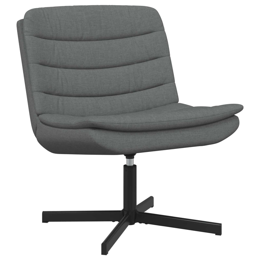 Draaistoel Donkergrijs 63 x 75 x 76 cm Stof