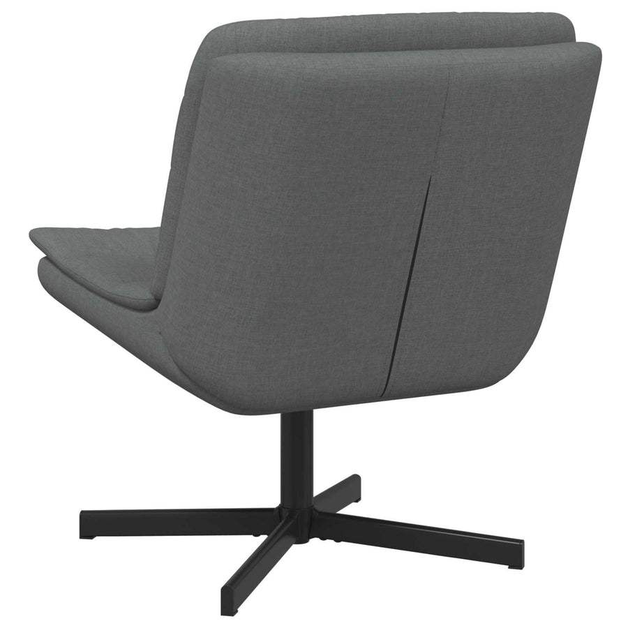Draaistoel Donkergrijs 63 x 75 x 76 cm Stof