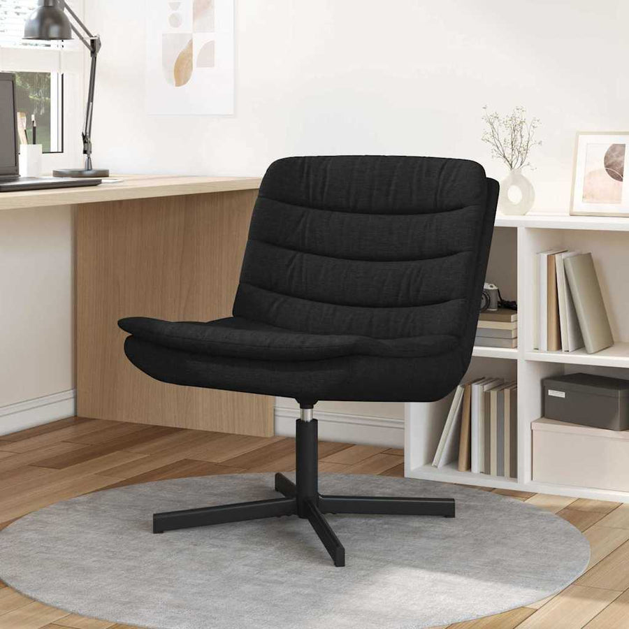 Draaistoel Zwart 63 x 75 x 76 cm Stof