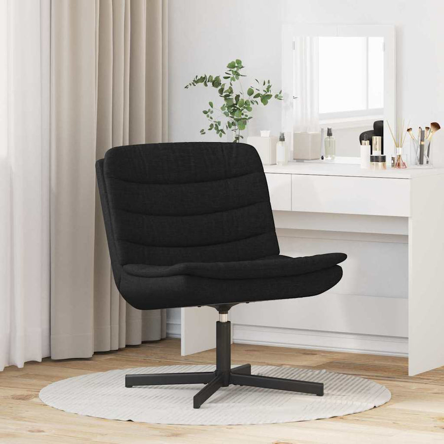 Draaistoel Zwart 63 x 75 x 76 cm Stof