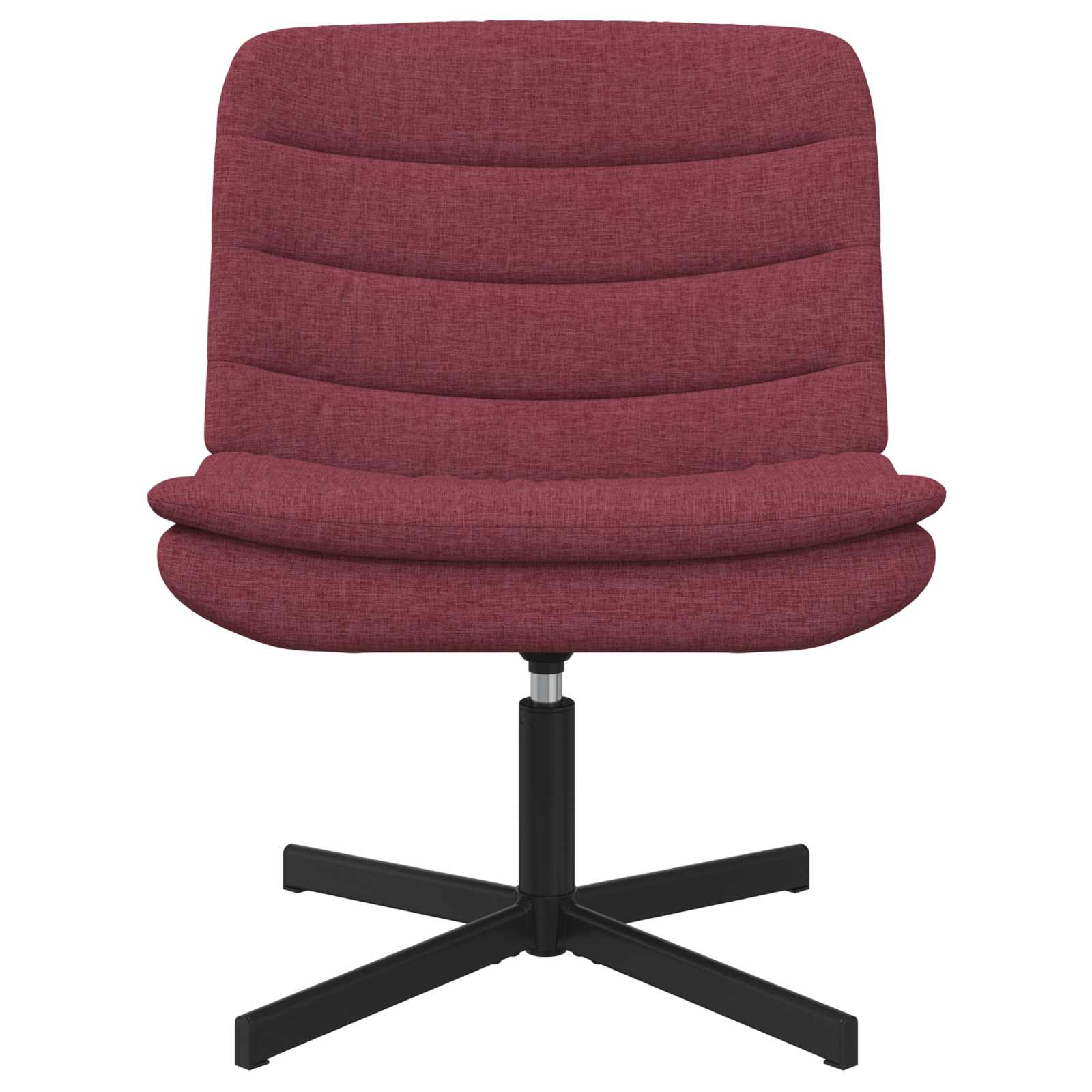 Draaistoel Wijnrood 63 x 75 x 76 cm Stof
