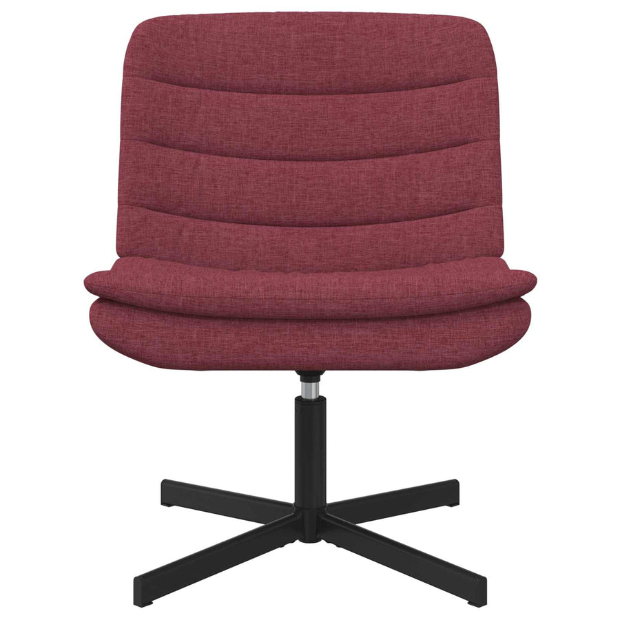 Draaistoel Wijnrood 63 x 75 x 76 cm Stof