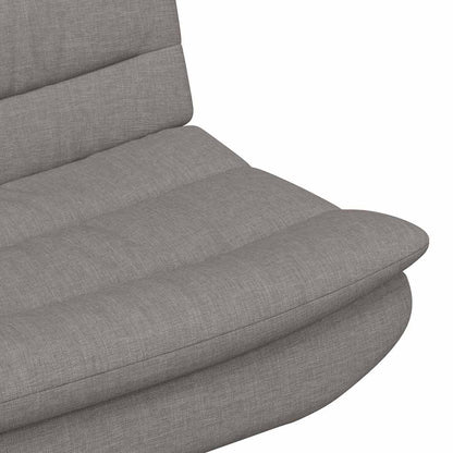 Draaistoel Taupe 63 x 75 x 76 cm Stof