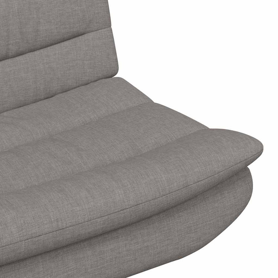 Draaistoel Taupe 63 x 75 x 76 cm Stof