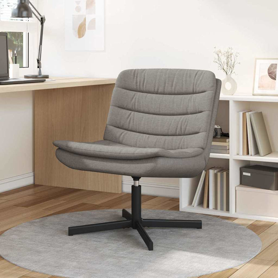 Draaistoel Taupe 63 x 75 x 76 cm Stof