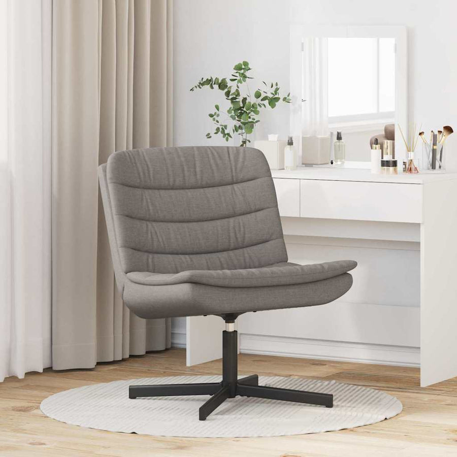 Draaistoel Taupe 63 x 75 x 76 cm Stof