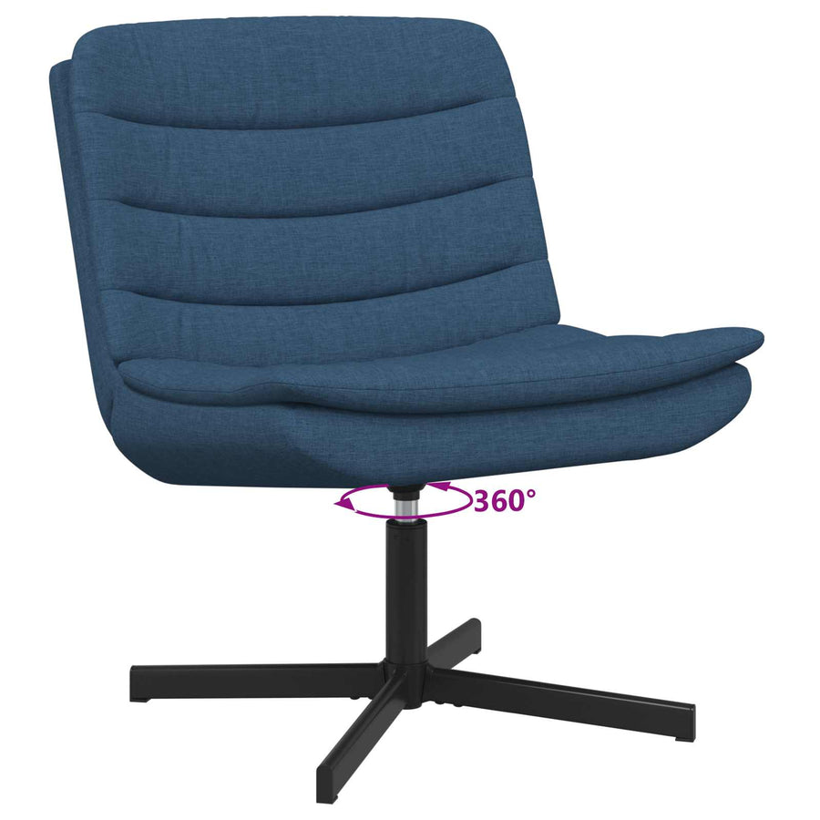 Draaistoel Blauw 63 x 75 x 76 cm Stof