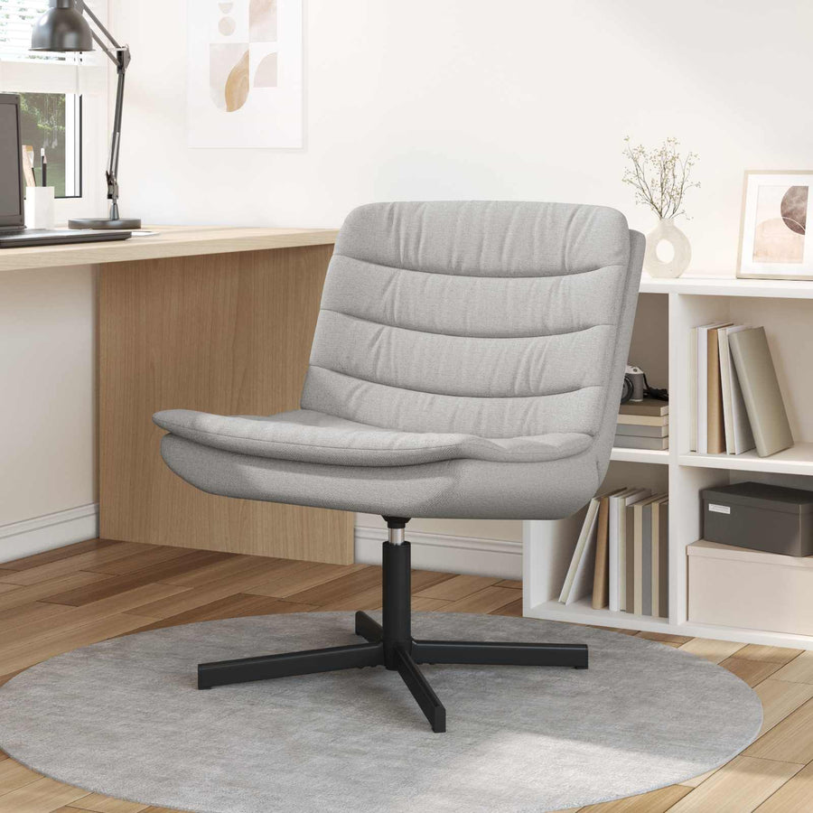 Draaistoel Wolkengrijs 63 x 75 x 76 cm Stof