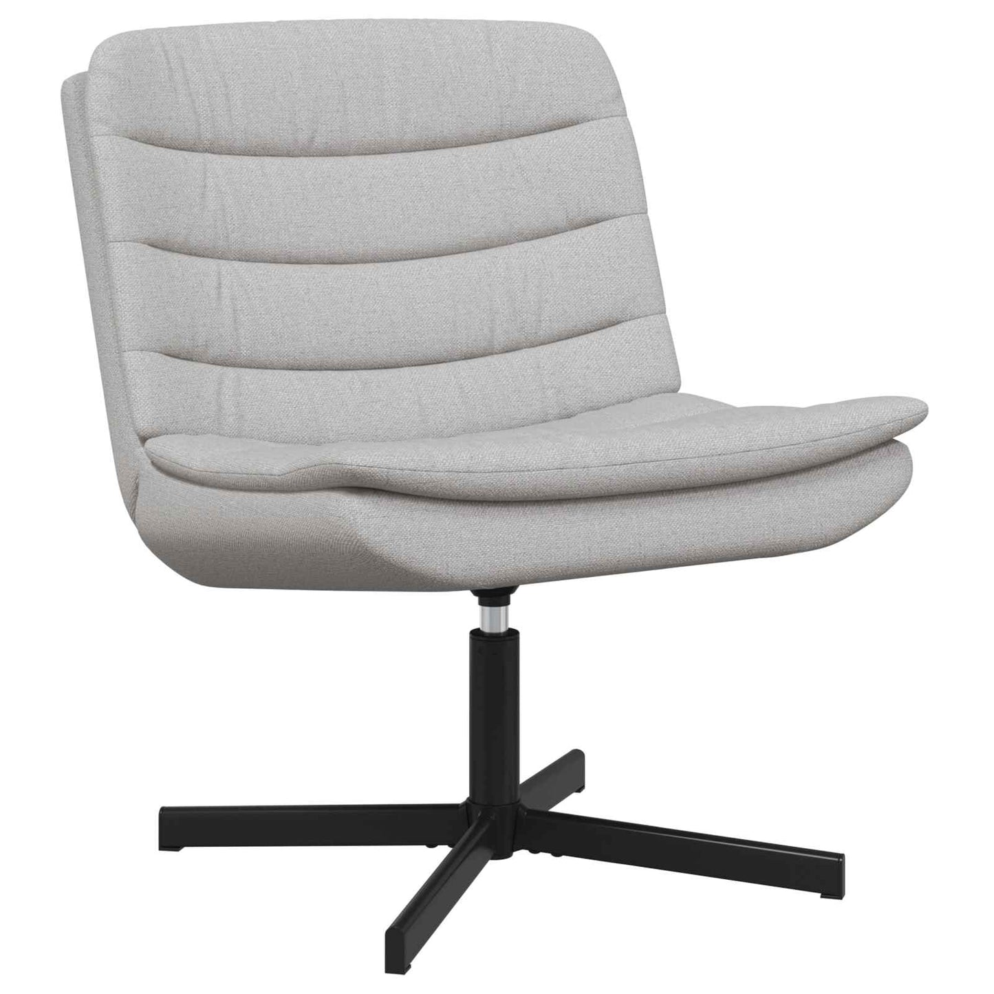 Draaistoel Wolkengrijs 63 x 75 x 76 cm Stof