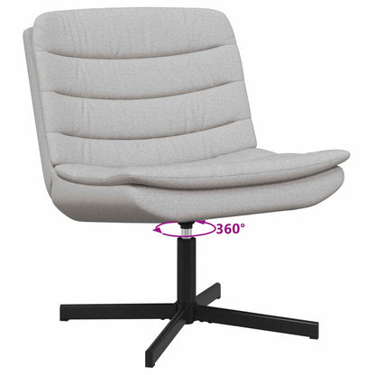 Draaistoel Wolkengrijs 63 x 75 x 76 cm Stof