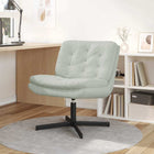 Swivel Recliner Light Grey 63 x 75 x 76 cm Velvet