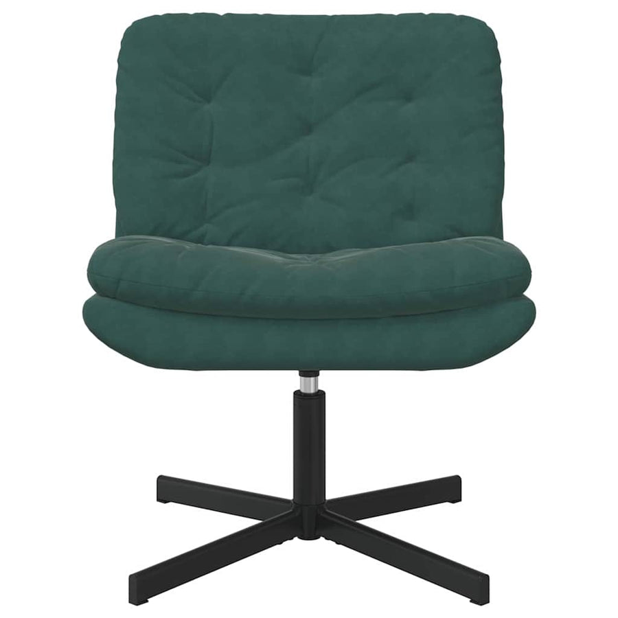 Draaibare Relaxstoel Donkergroen 63 x 75 x 76 cm Fluweel