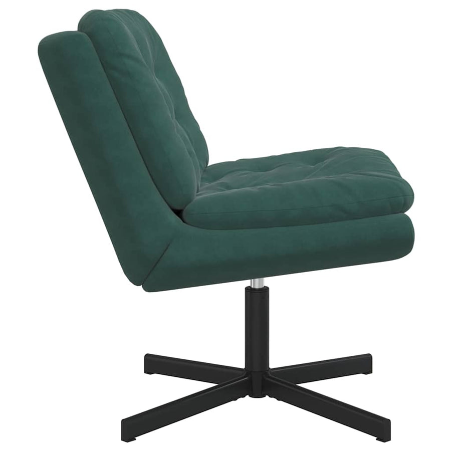 Draaibare Relaxstoel Donkergroen 63 x 75 x 76 cm Fluweel