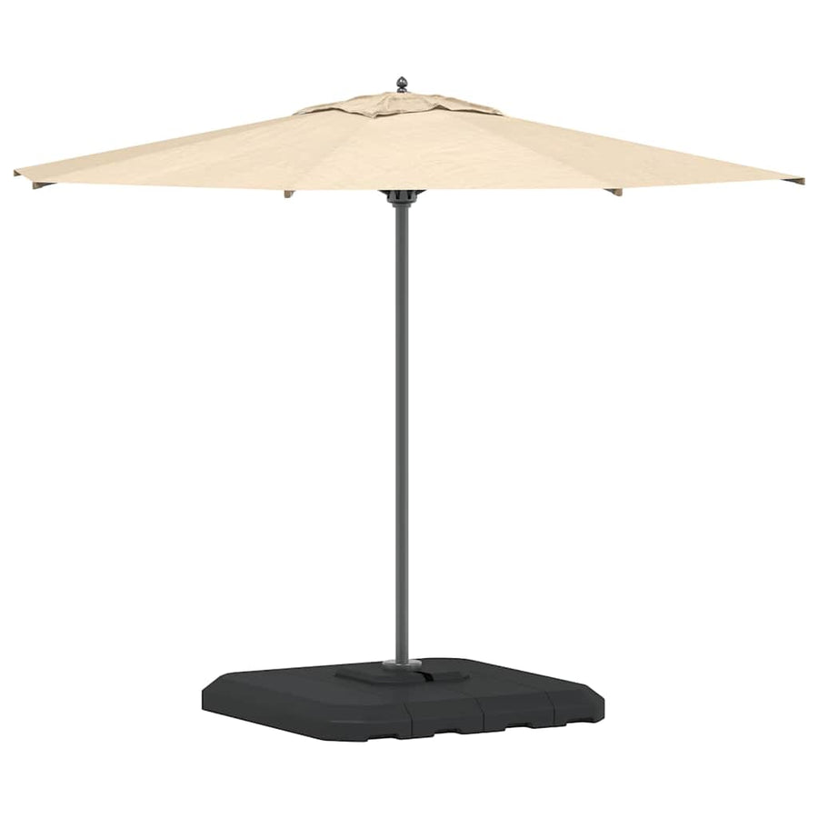 Vrijhangende parasolvoet Zwart 98 x 98 x 98 cm