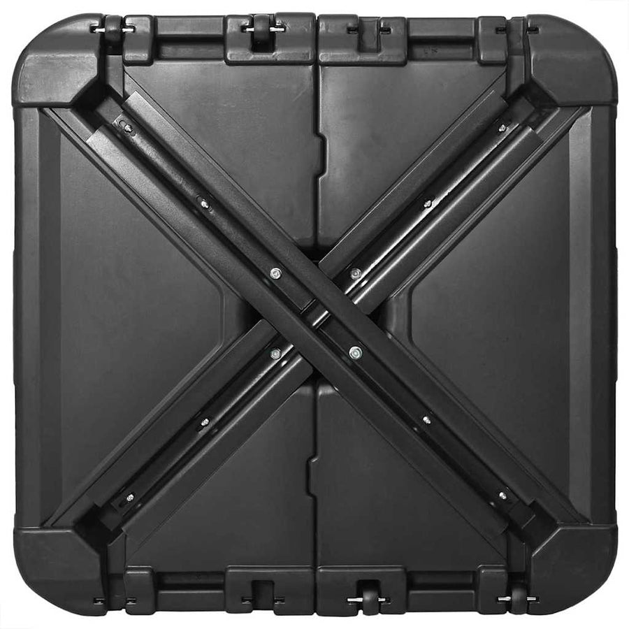 Vrijhangende parasolvoet Zwart 86 x 86 x 19 cm